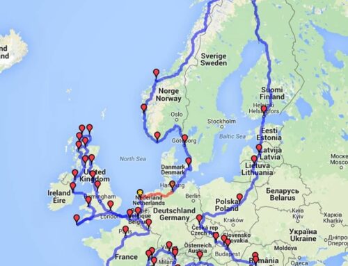 “UN VIAGGIO FOLLE” ITINERARIO OTTIMIZZATO PER VIAGGIARE IN AUTO ATTRAVERSO L’EUROPA