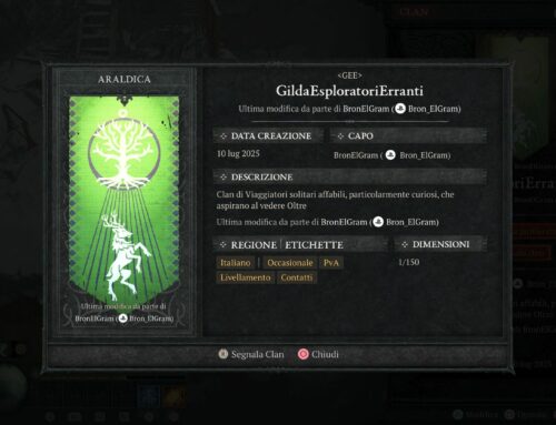 CLAN GildaEsploratoriErranti in Diablo IV