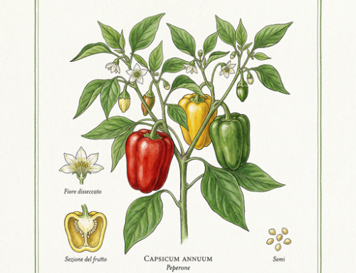 Peperone ( Capsicum annuum)