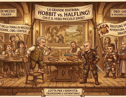 La diatriba tra gli Hobbit della Terra di Mezzo e gli Halfling (Mezzuomini) di Dungeons & Dragons
