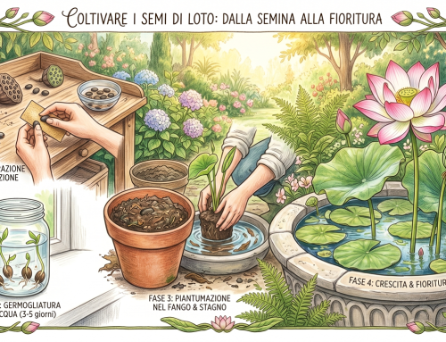 Coltivare i Fiori di Loto dalla semina alla fioritura