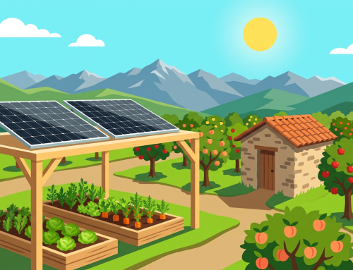 Micro-Agrivoltaico Off-Grid in Valmessa: Guida e Promemoria per un Orto/Frutteto Indipendente